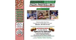 Desktop Screenshot of nationalpizzaparties.com